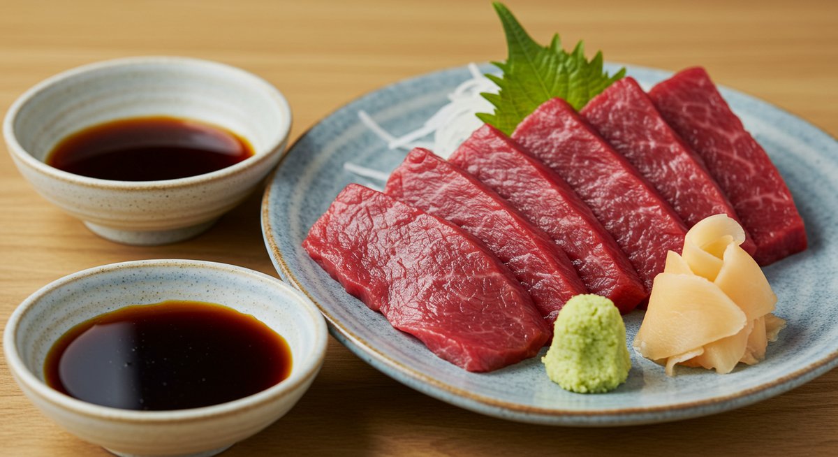 赤身 馬刺し