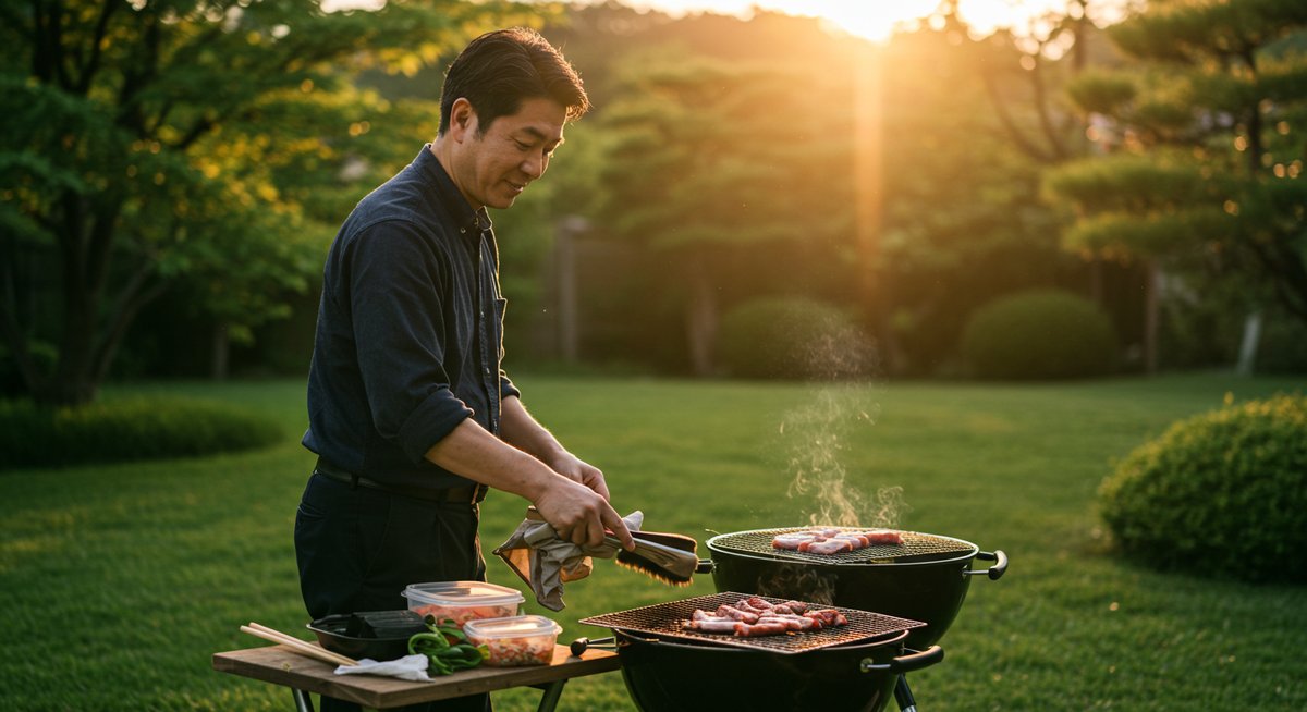 夏のバーベキュー