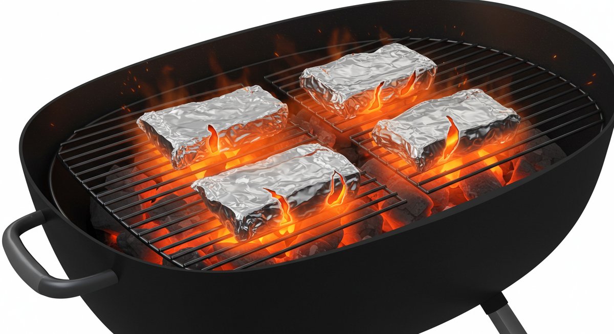 バーベキュー アルミホイル 溶ける