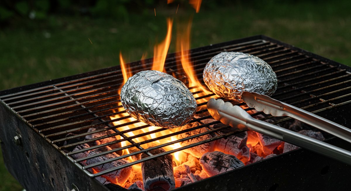 バーベキュー アルミホイル 溶ける