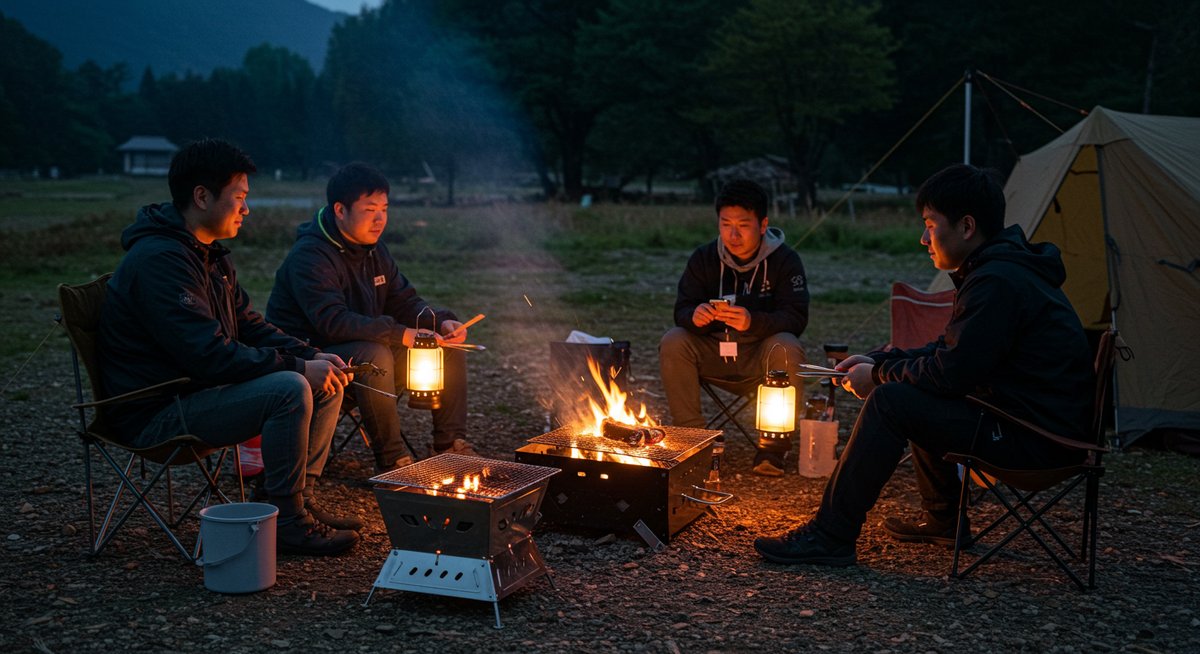 bbq コンロ 焚き火