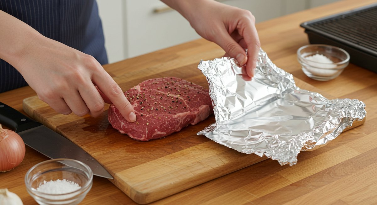 バーベキュー 塊肉 アルミホイル