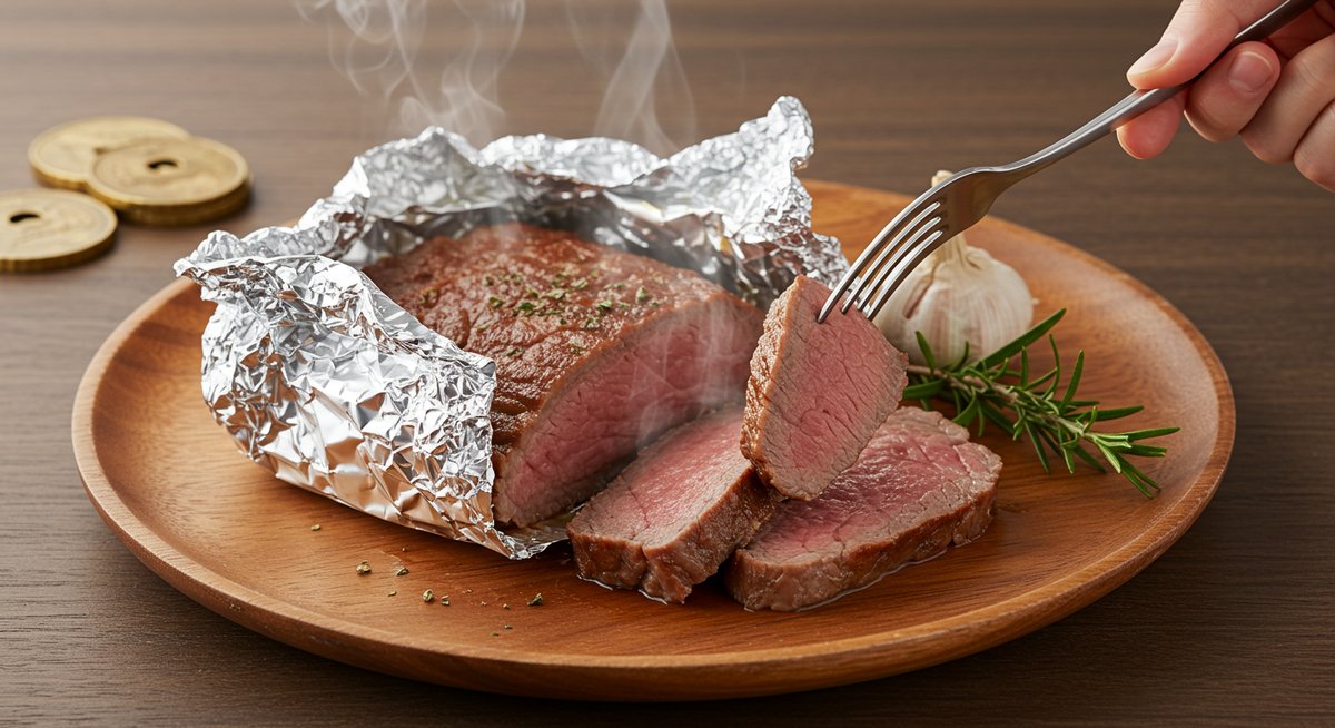 バーベキュー 塊肉 アルミホイル