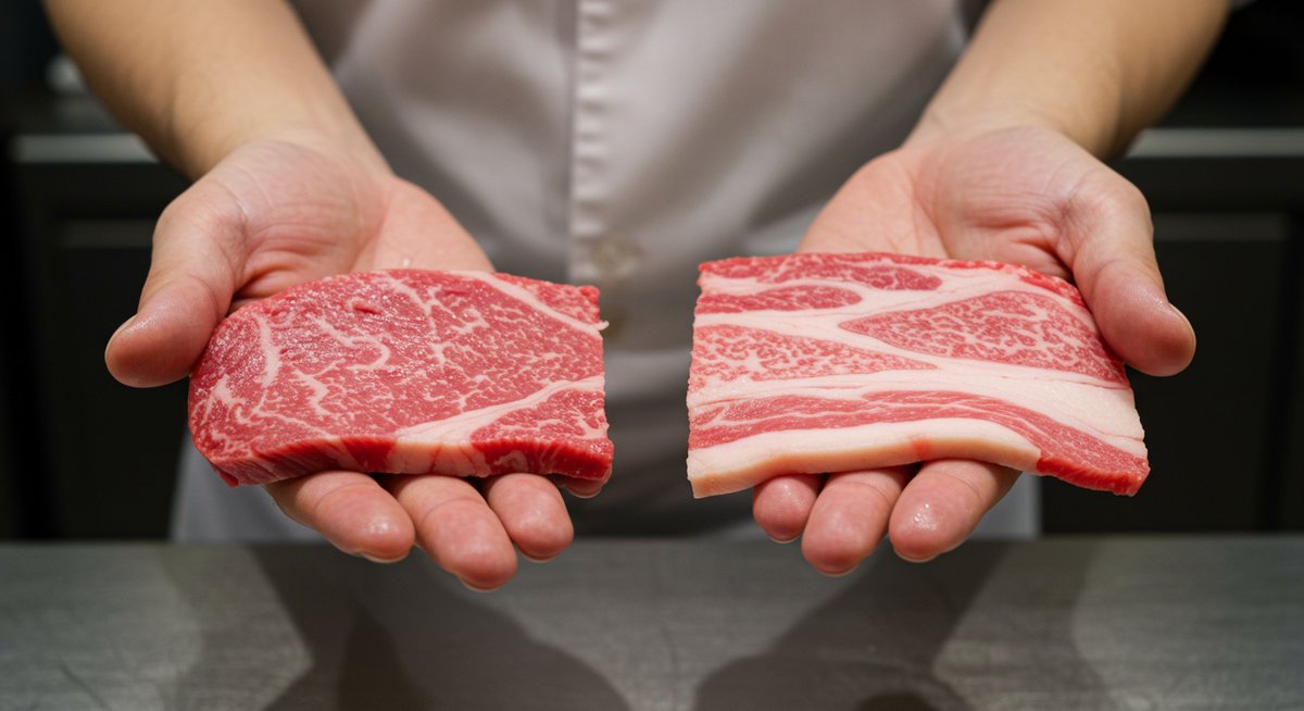 カルビ と ロース 脂が多いのは