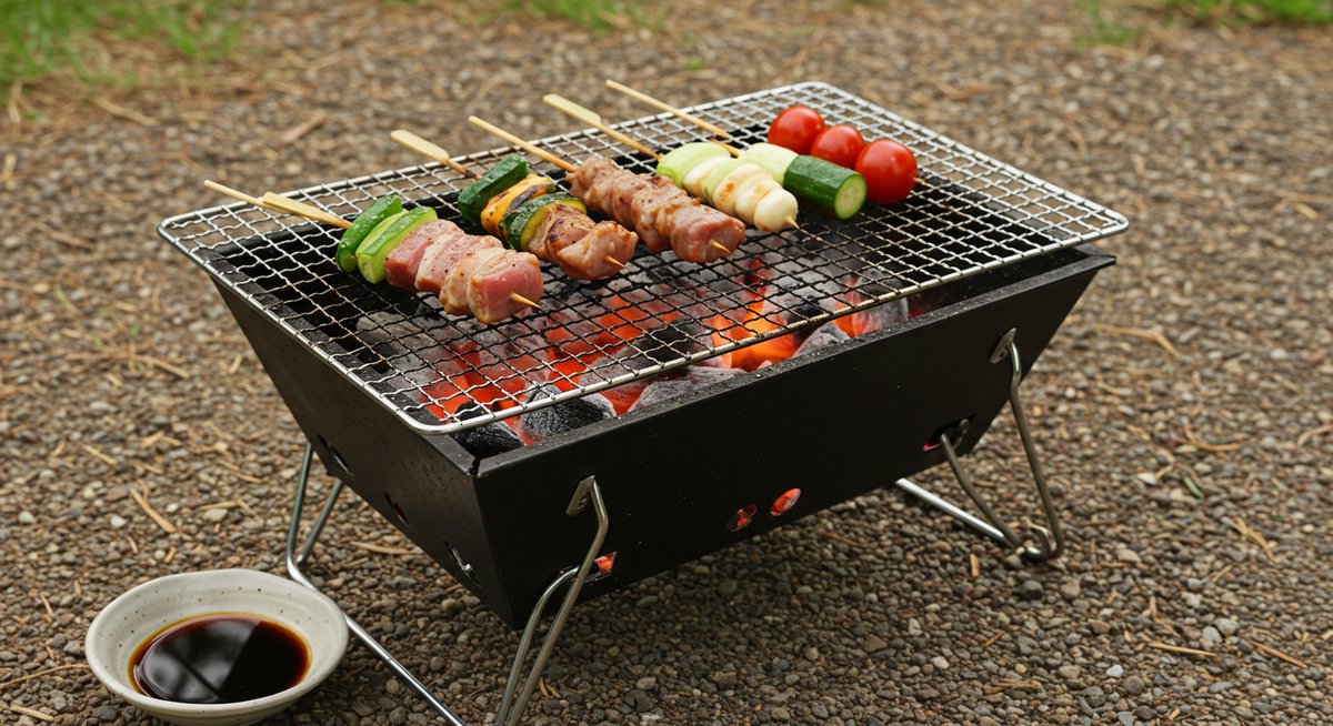 七輪 炭 火起こし