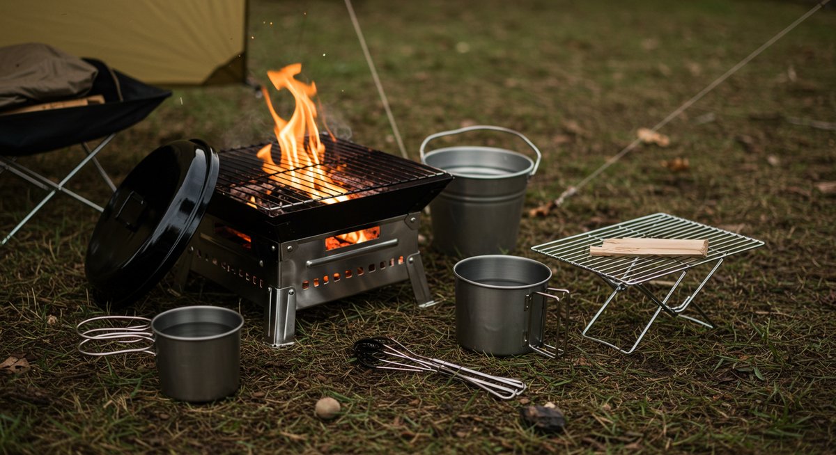 焚き火台 バーベキュー やり方