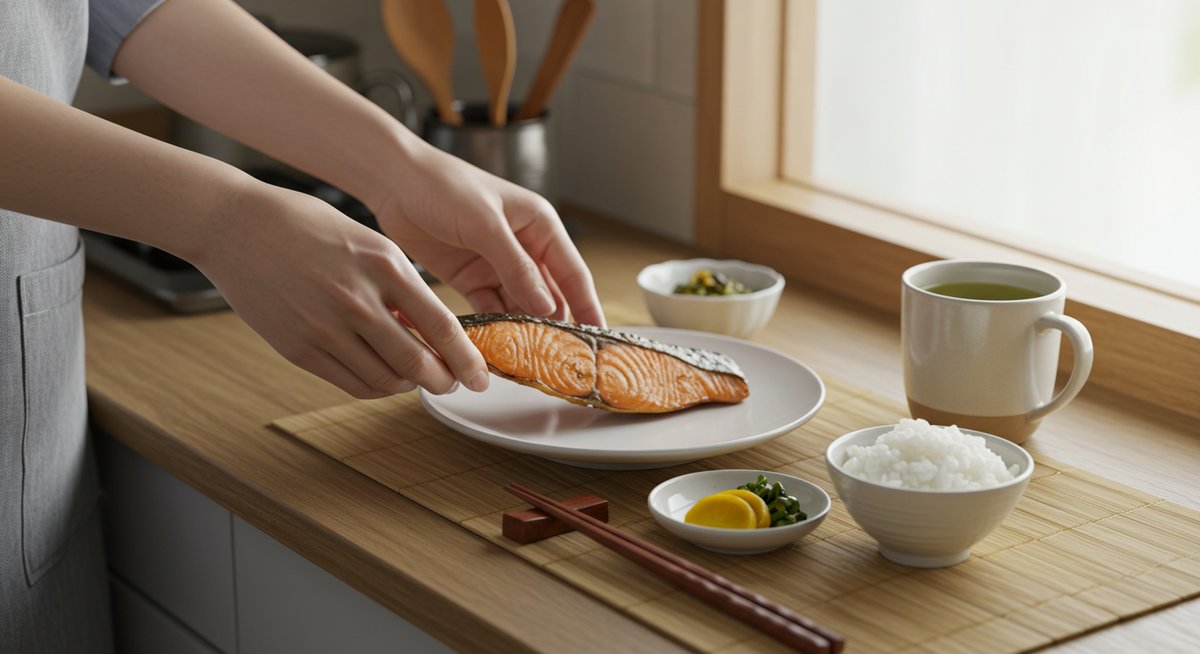 朝ごはん 魚