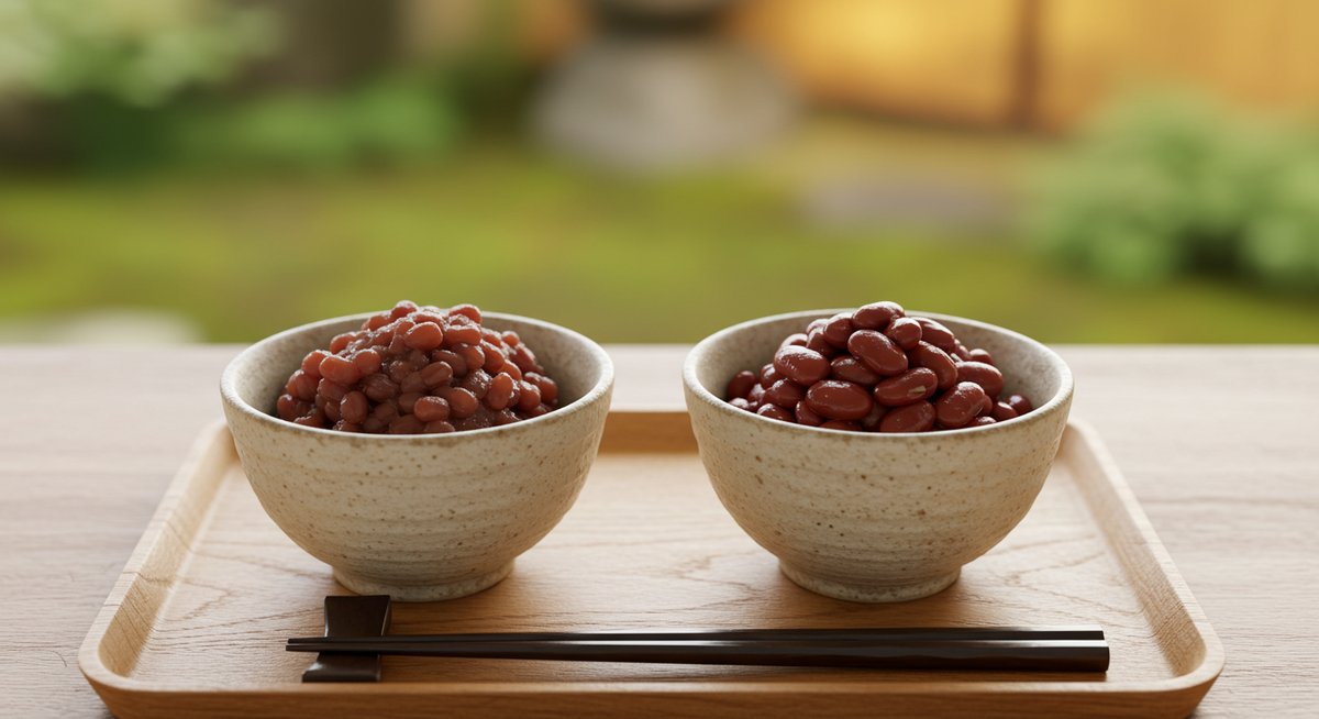 小豆 と 金時 豆の違い