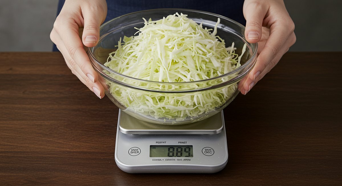 キャベツ 200 g どれ くらい