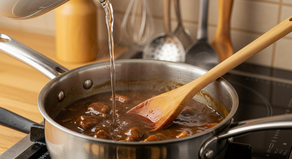 カレー 温め直し 水