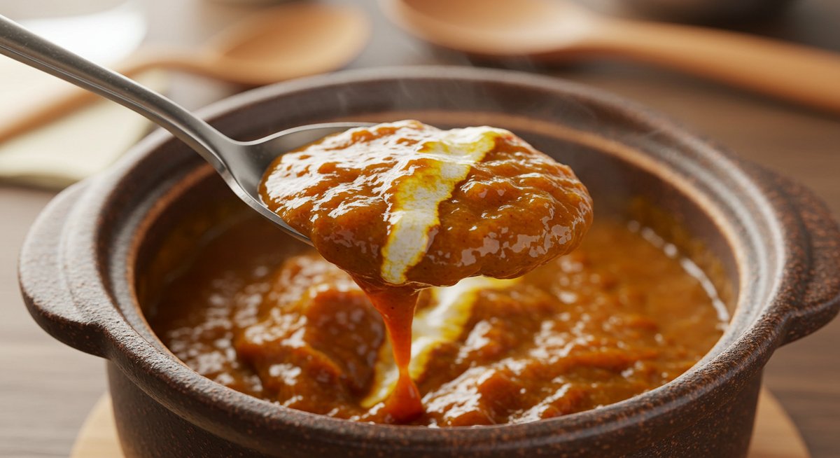 カレー 白い 膜