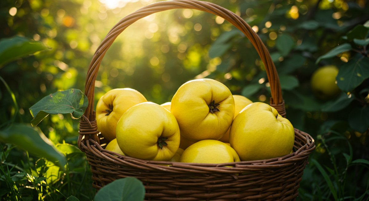 かりんの実 が 落ちる