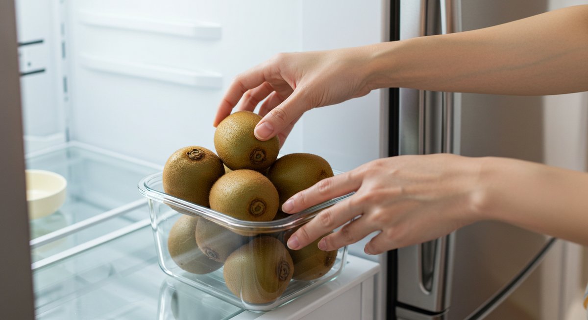 キウイ 白い 斑点