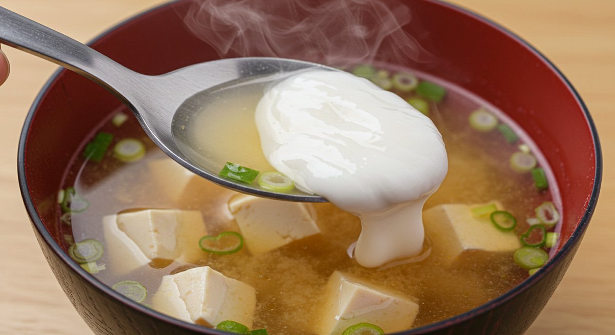 味噌 汁 白い 膜