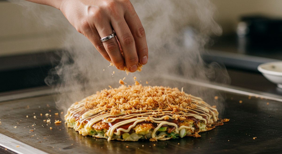 お好み焼き 天かす 代用