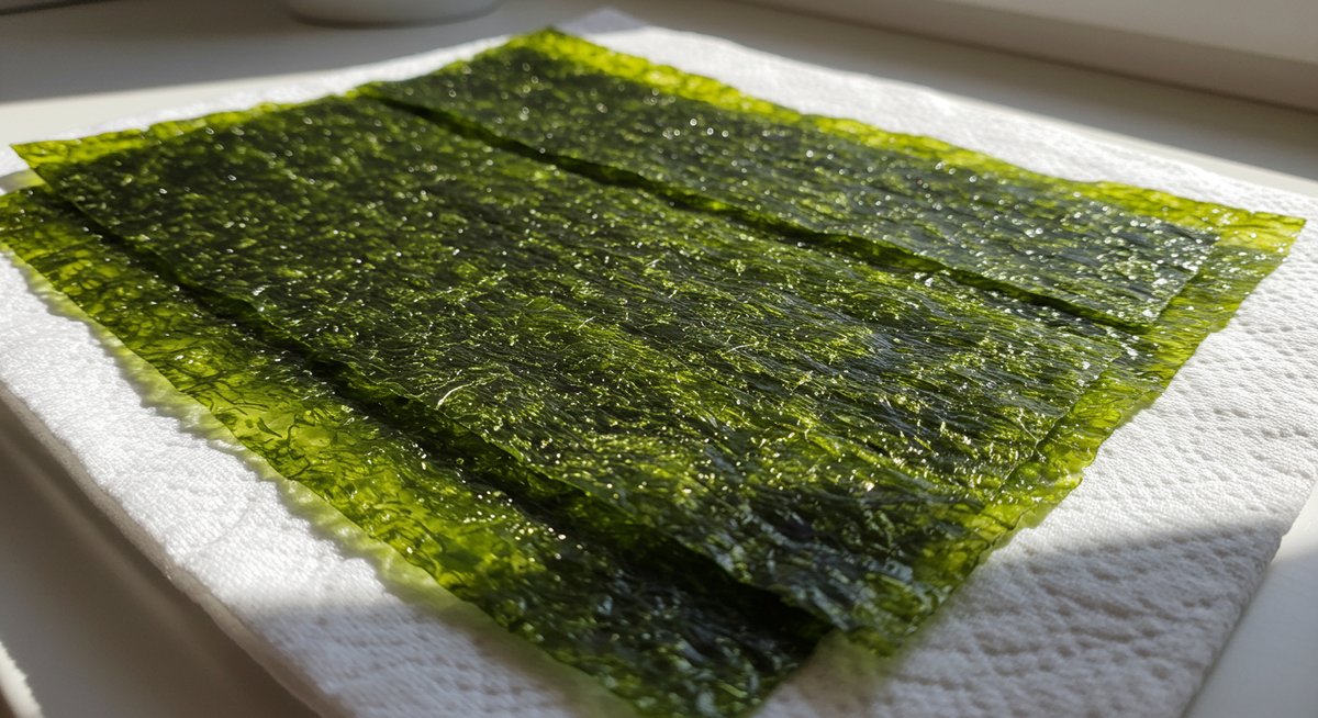 生 青のり 洗う