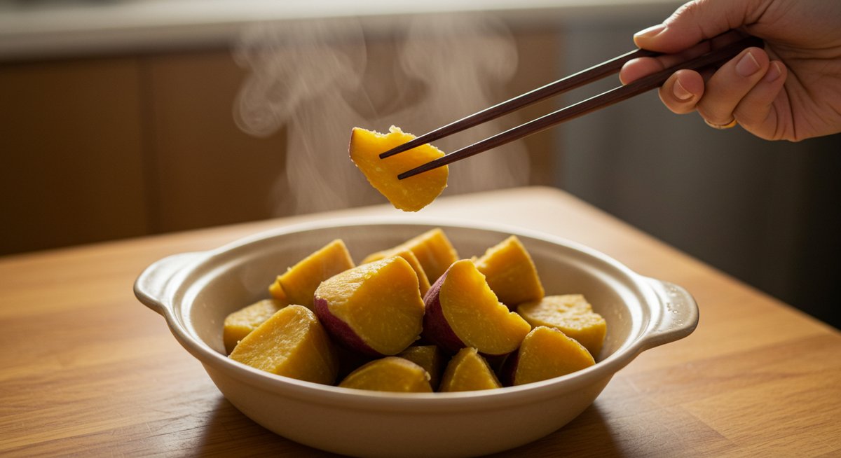 さつま いも 苦い ピリピリ