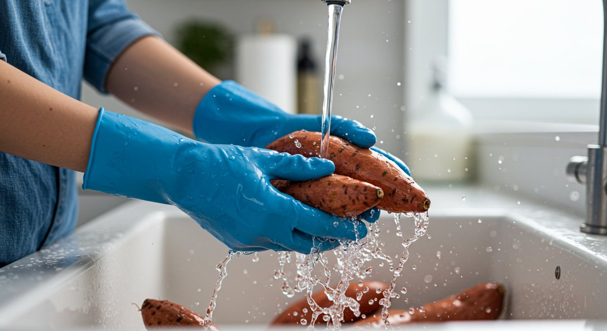 さつま いも 苦い ピリピリ