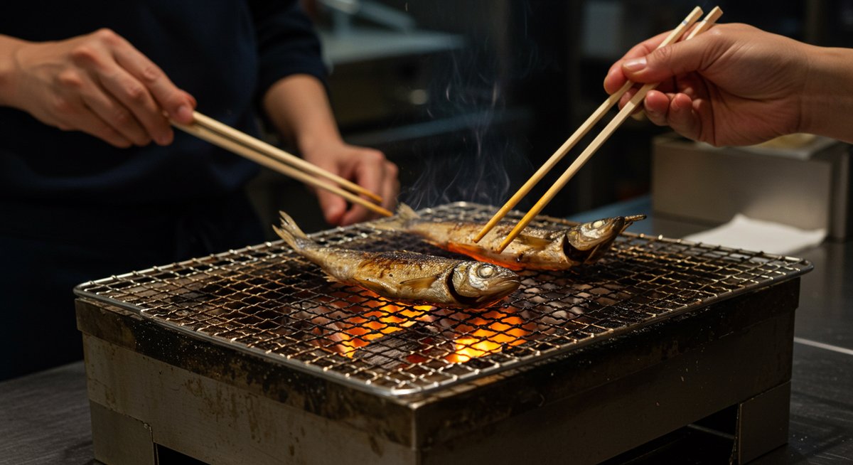 ししゃも 生焼け