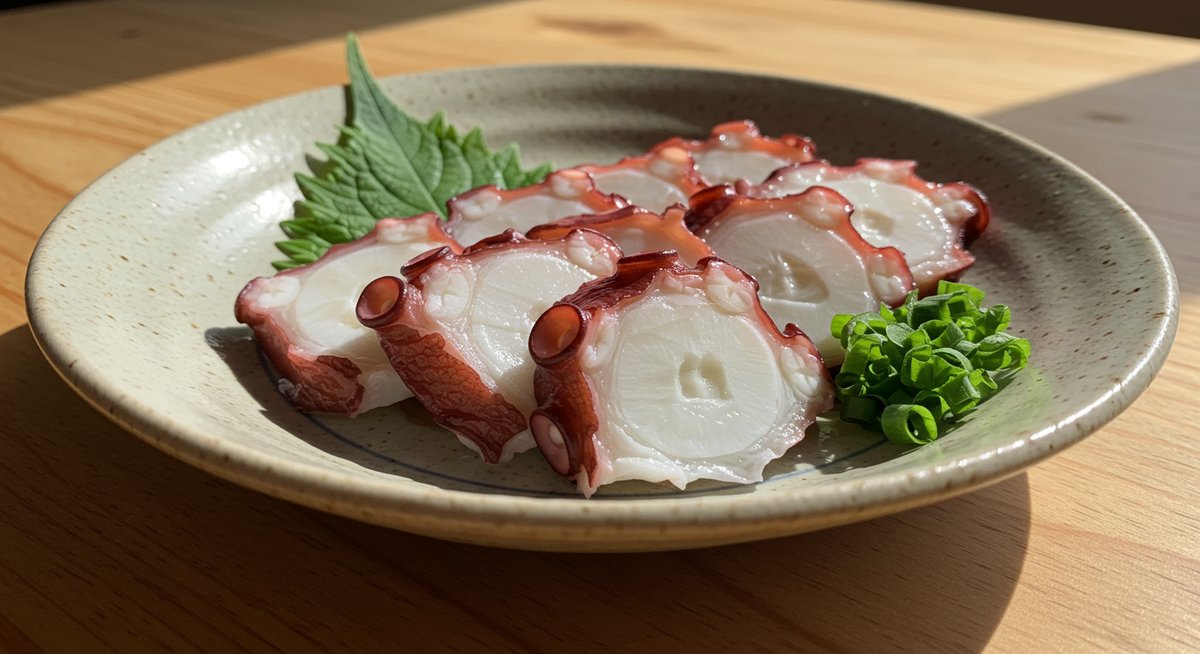 蒸しだこ その まま