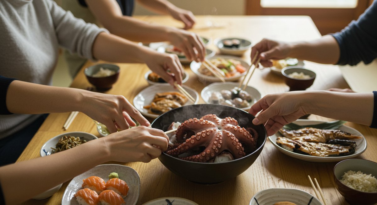 蒸しだこ その まま