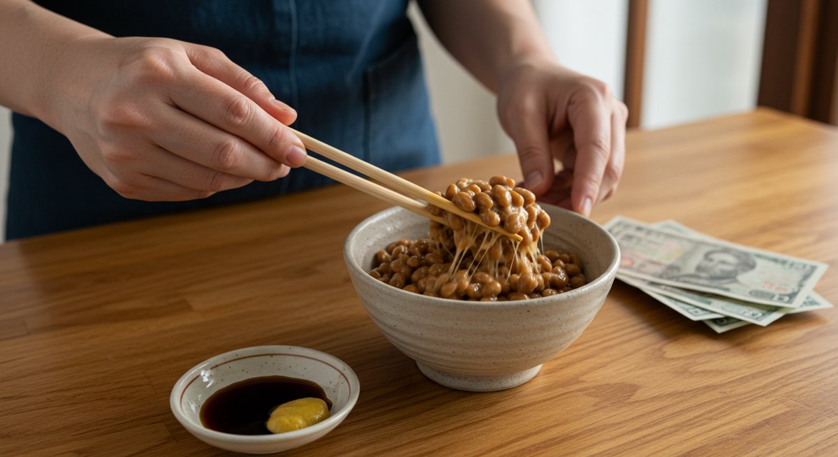 納豆苦い